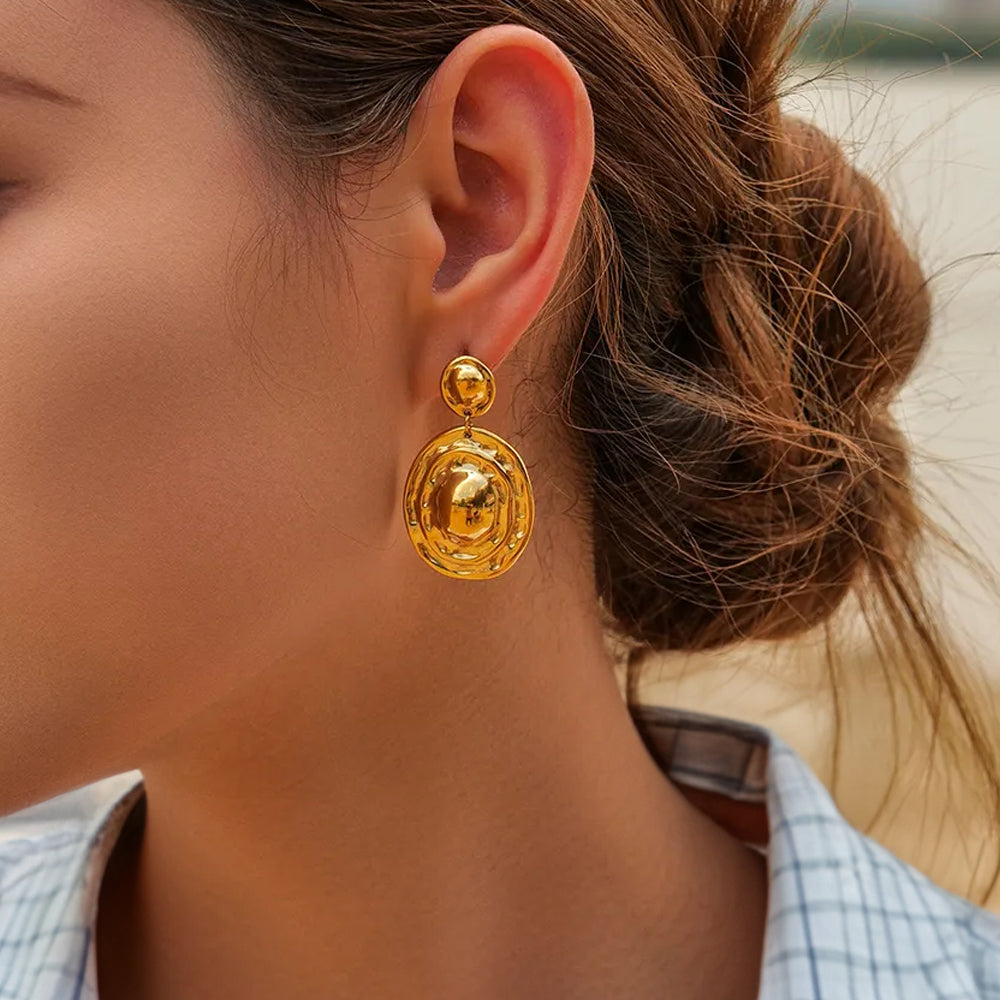 Medallion Earrings