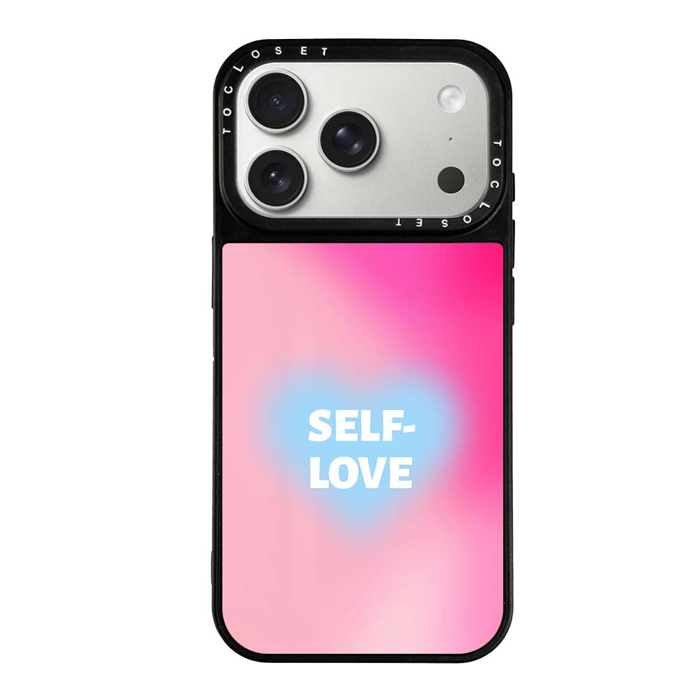 Self Love Designer iPhone 17 Pro Max Case Cover