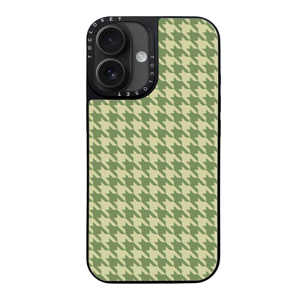 Houndstooth Designer iPhone 17 Case Cover