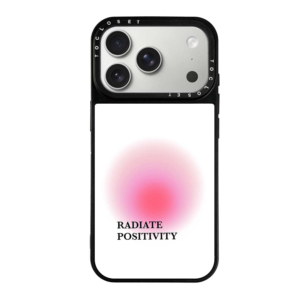 Radiate Positivity Designer iPhone 17 Pro Case Cover