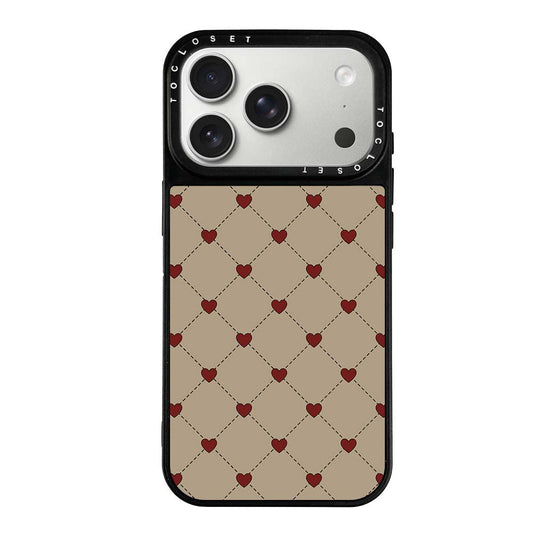 Blissful Hearts Designer iPhone 17 Pro Case Cover