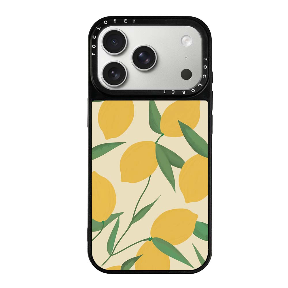 Zesty Lemon Designer iPhone 17 Pro Max Case Cover