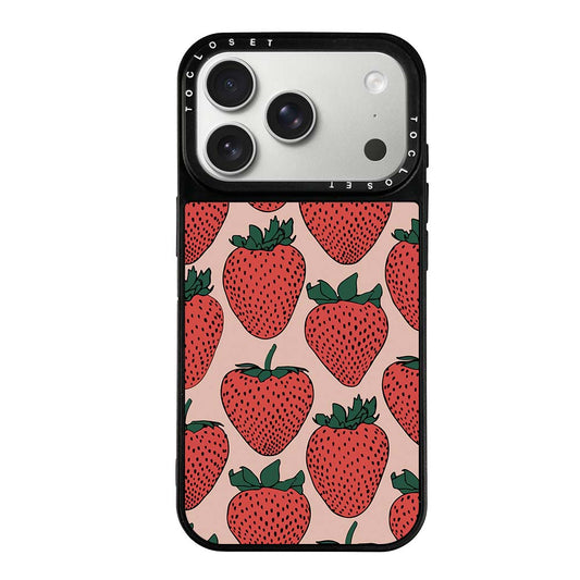 Berry Chic Designer iPhone 17 Pro Case Cover