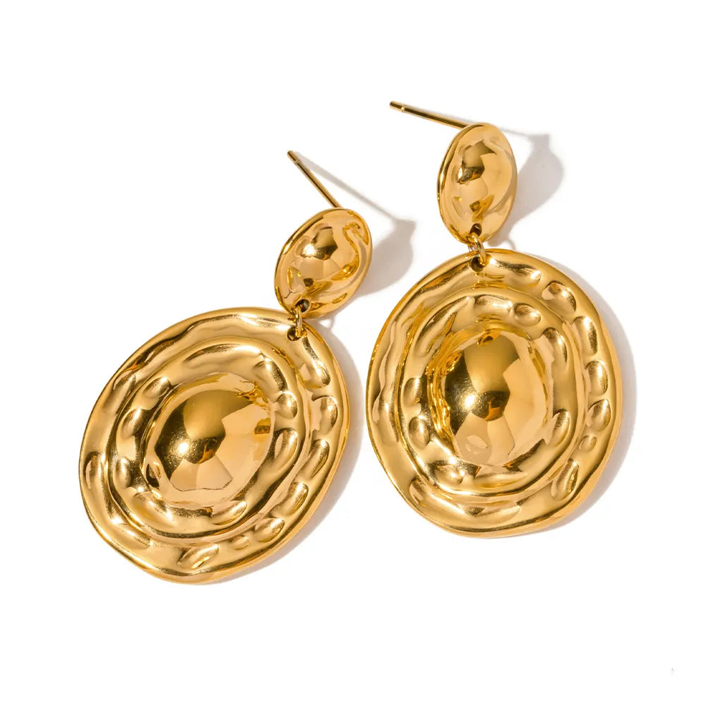 Medallion Earrings