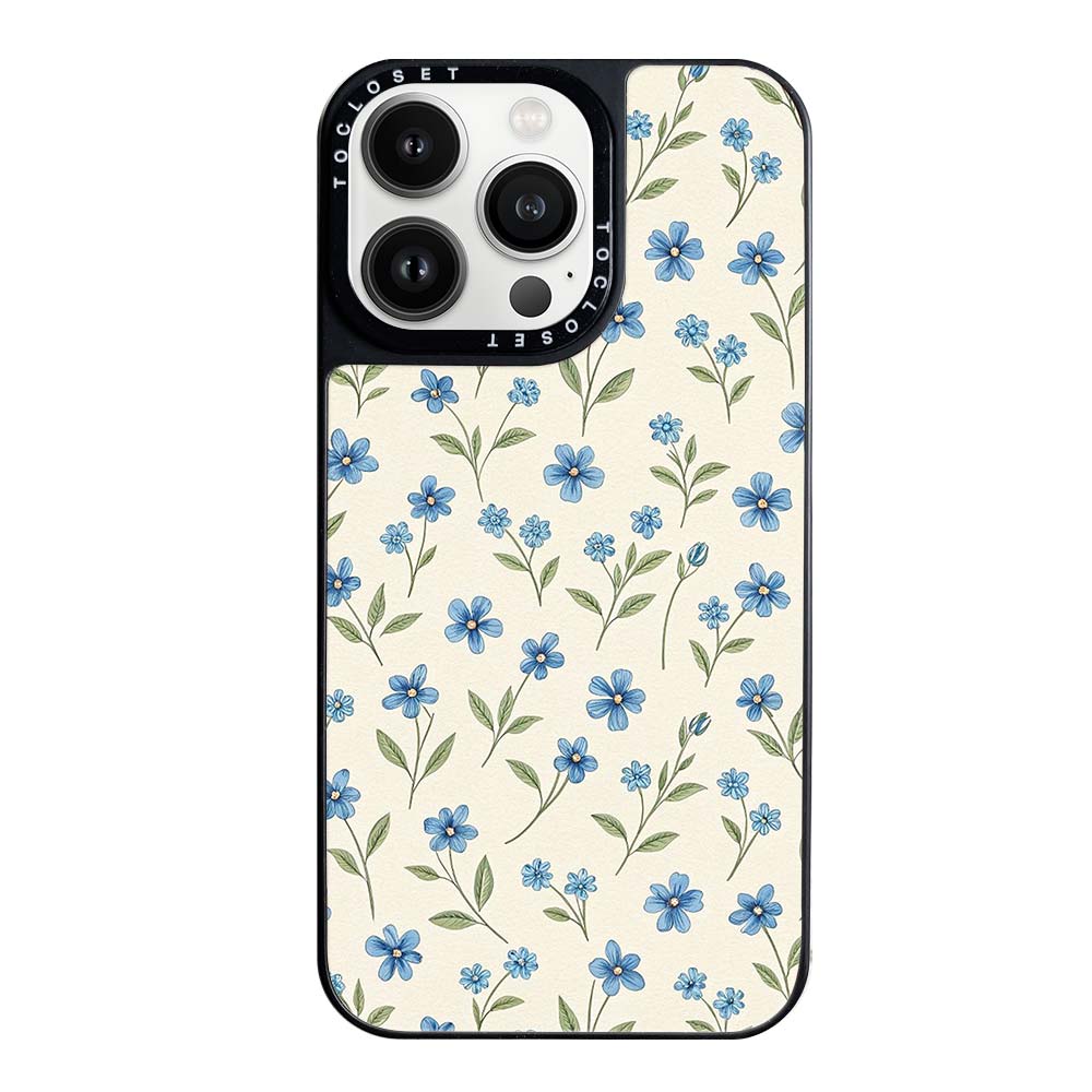 Baby Blue Designer iPhone 14 Pro Case Cover