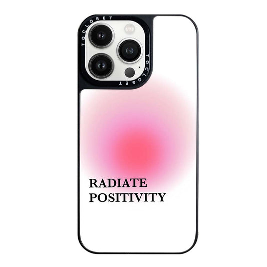Radiate Positivity Designer iPhone 16 Pro Case Cover