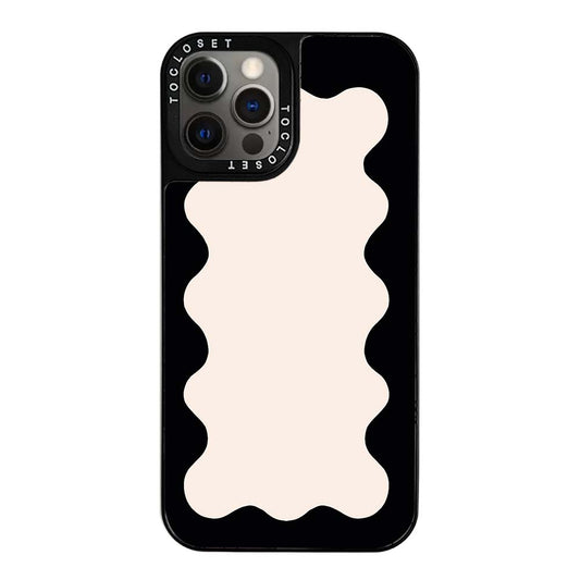 Wavy Border Designer iPhone 12 Pro Case Cover