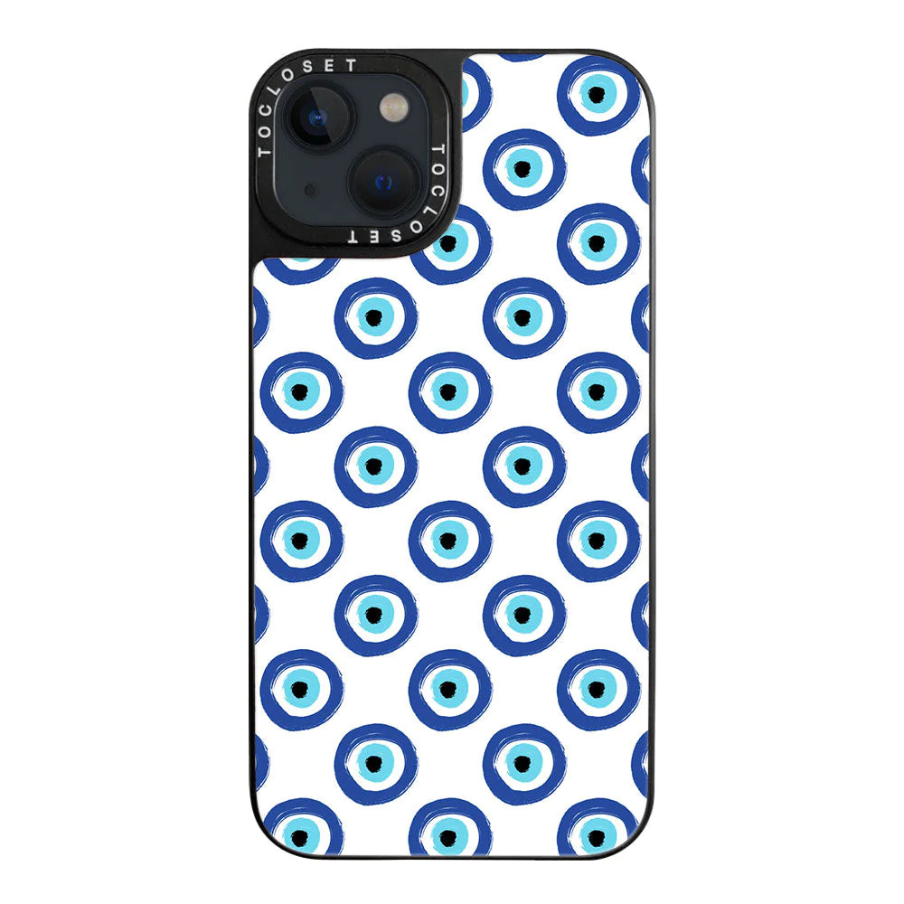 Evil Eye Designer iPhone 13 Case Cover – Tocloset Evil Eye Designer iPhone 13 Case Cover – Tocloset