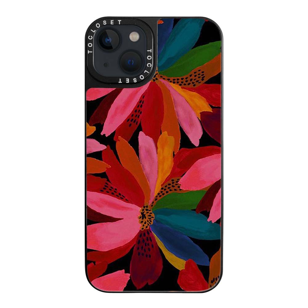 Petal Splash Designer iPhone 15 Plus Case Cover