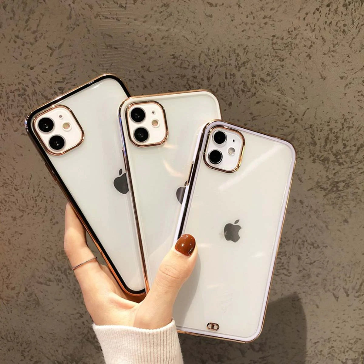 Electroplated Transparent iPhone Case