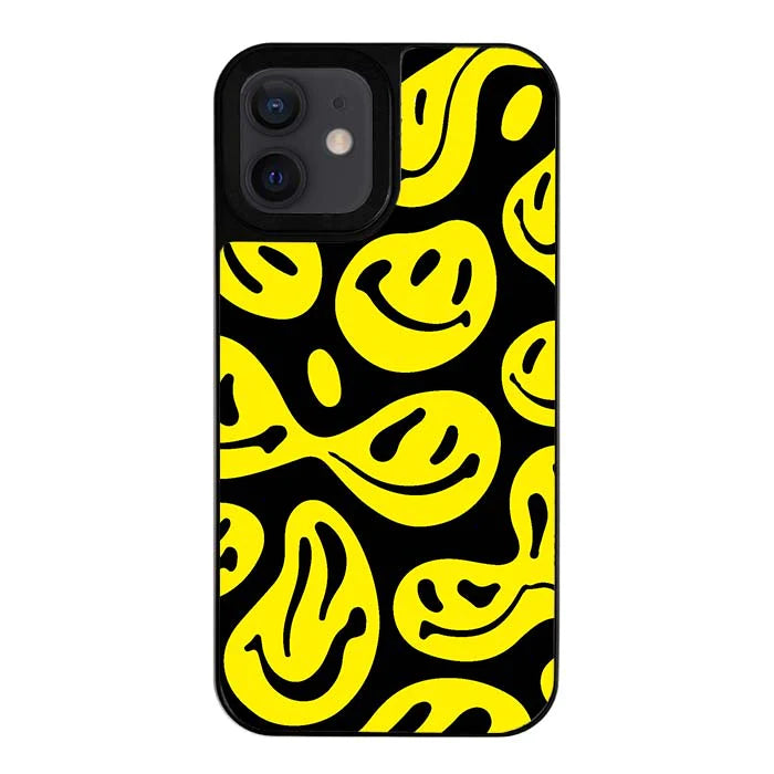 Melted Smiley Designer iPhone 12 Mini Case Cover Tocloset