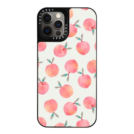 Peachy Designer iPhone 12 Pro Case Cover