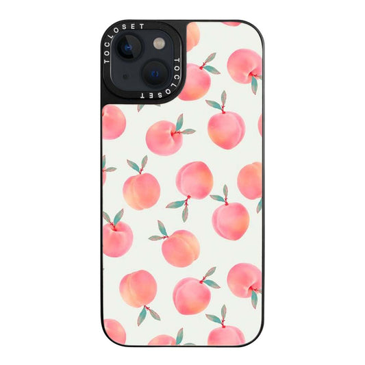 Peachy Designer iPhone 15 Plus Case Cover