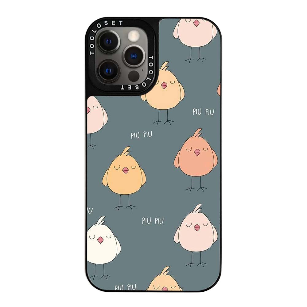 Piu Piu Designer iPhone 12 Pro Max Case Cover
