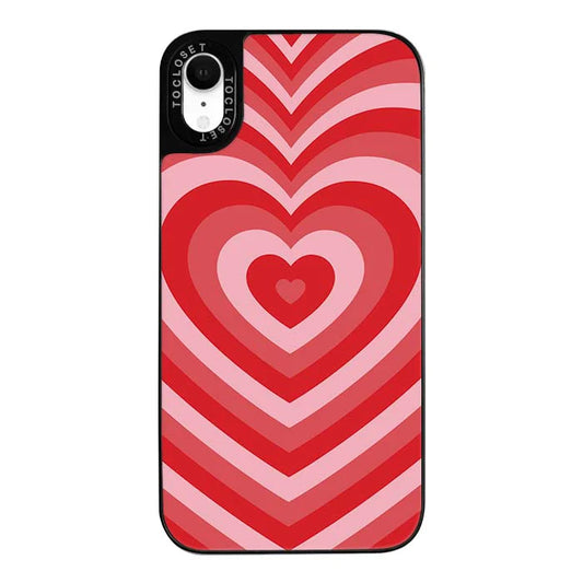 Red Hearts Designer iPhone XR Case Cover