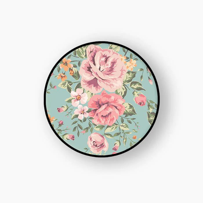 Vintage Flower Pop Holder