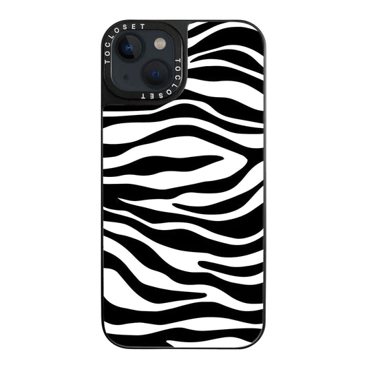 Zebra Designer iPhone 15 Case Cover