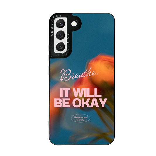 Breathe Designer Samsung S22 Plus Case Cover