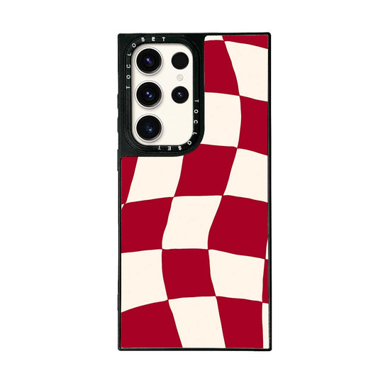 Crimson Designer Samsung S23 Ultra Case Cover