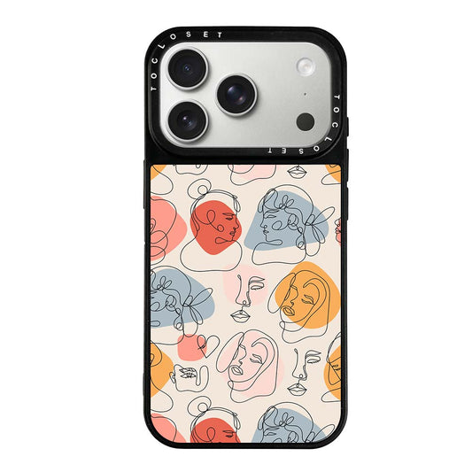 Faces Designer iPhone 17 Pro Case Cover