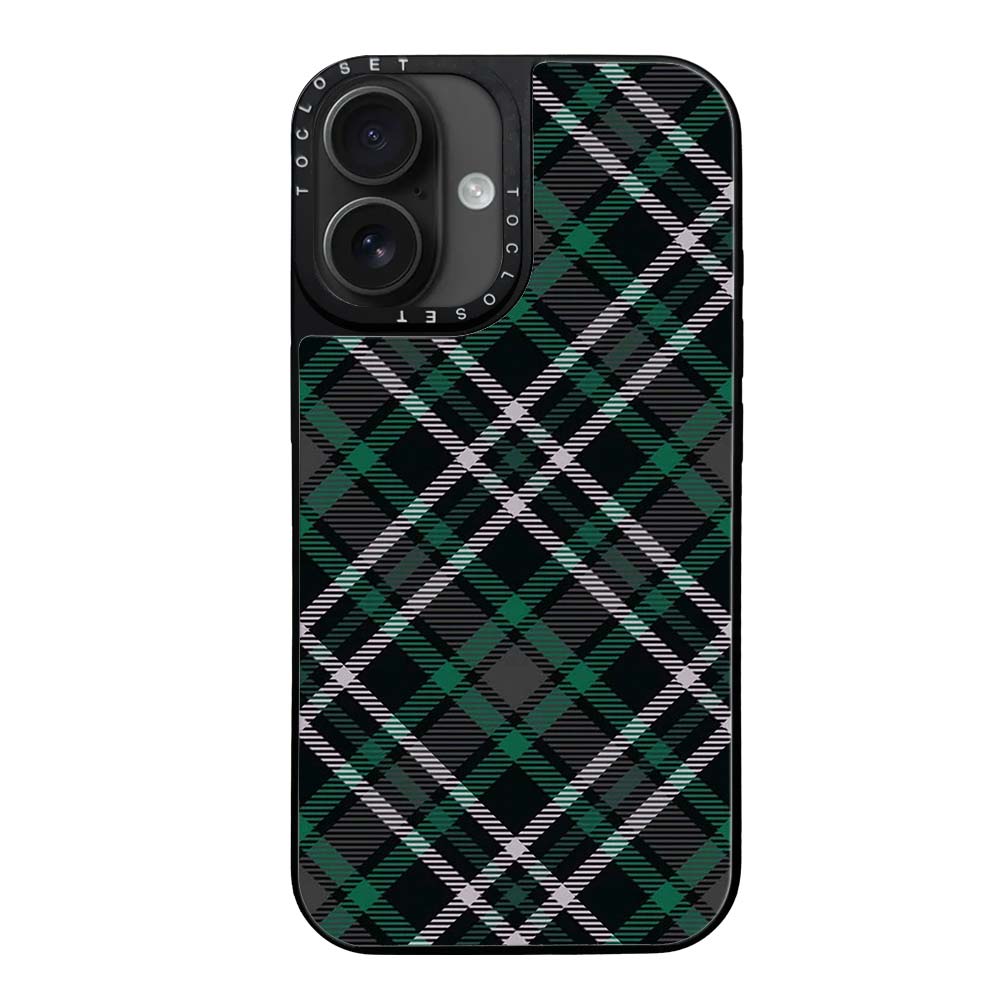 Mystic Grid Designer iPhone 16 Case Cover