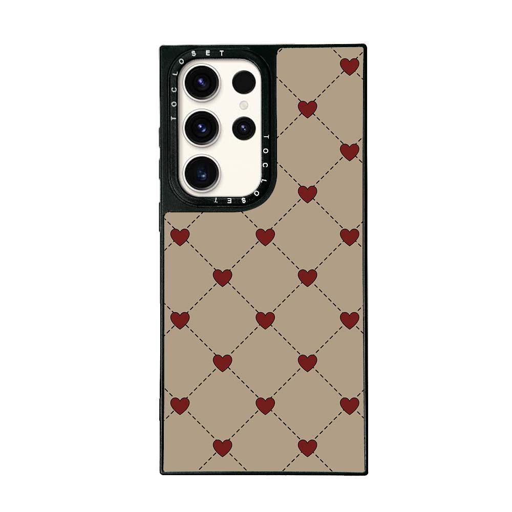 Blissful Hearts Designer Samsung S23 Ultra Case Cover