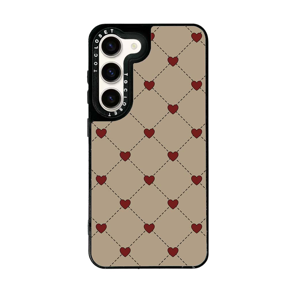 Blissful Hearts Designer Samsung S23 Plus Case Cover