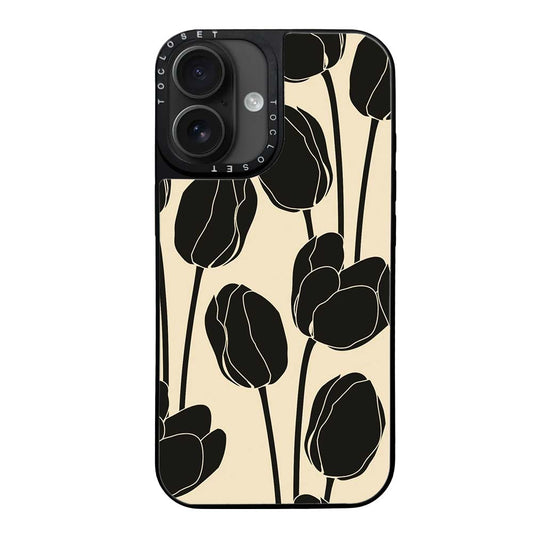 Tulip Designer iPhone 16 Case Cover