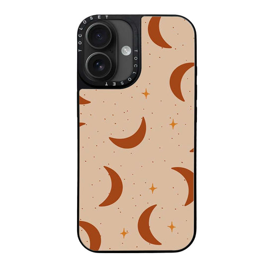 Half Moon Designer iPhone 16 Plus Case Cover