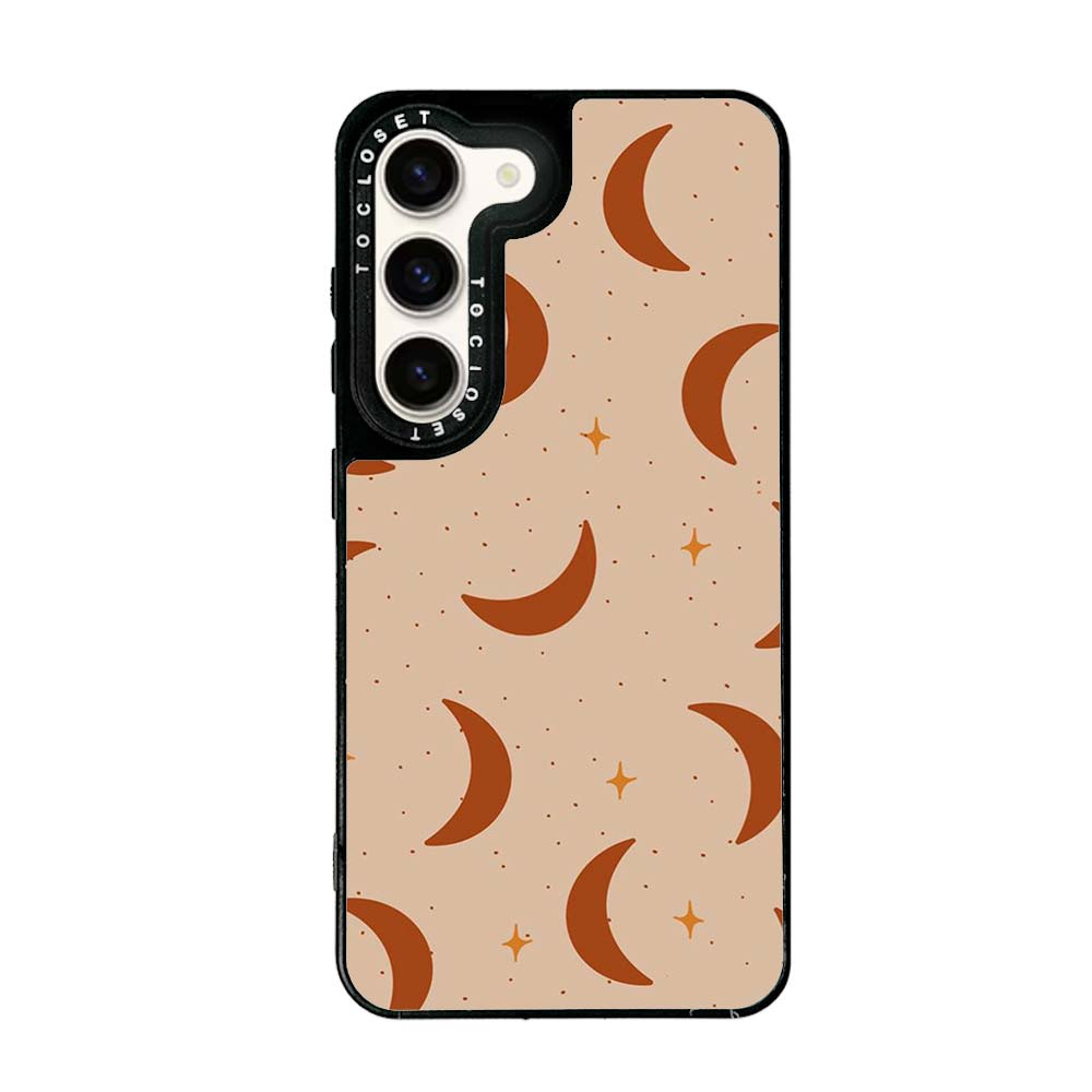 Half Moon Designer Samsung S23 Case Cover