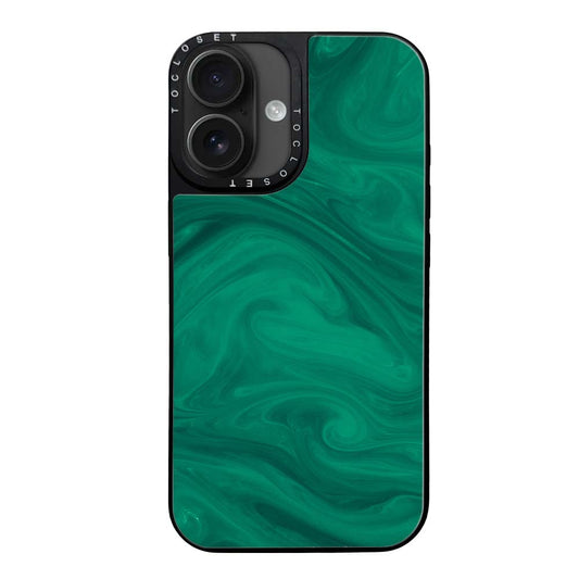 Emerald Designer iPhone 16 Case Cover