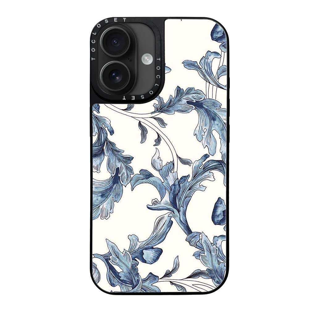 Aqua Mint Designer iPhone 16 Case Cover