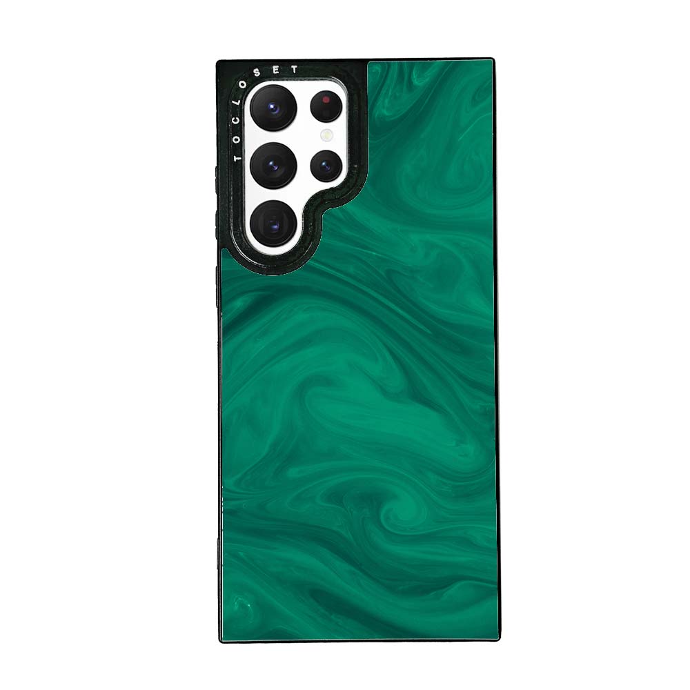 Emerald Designer Samsung S22 Ultra Case Cover