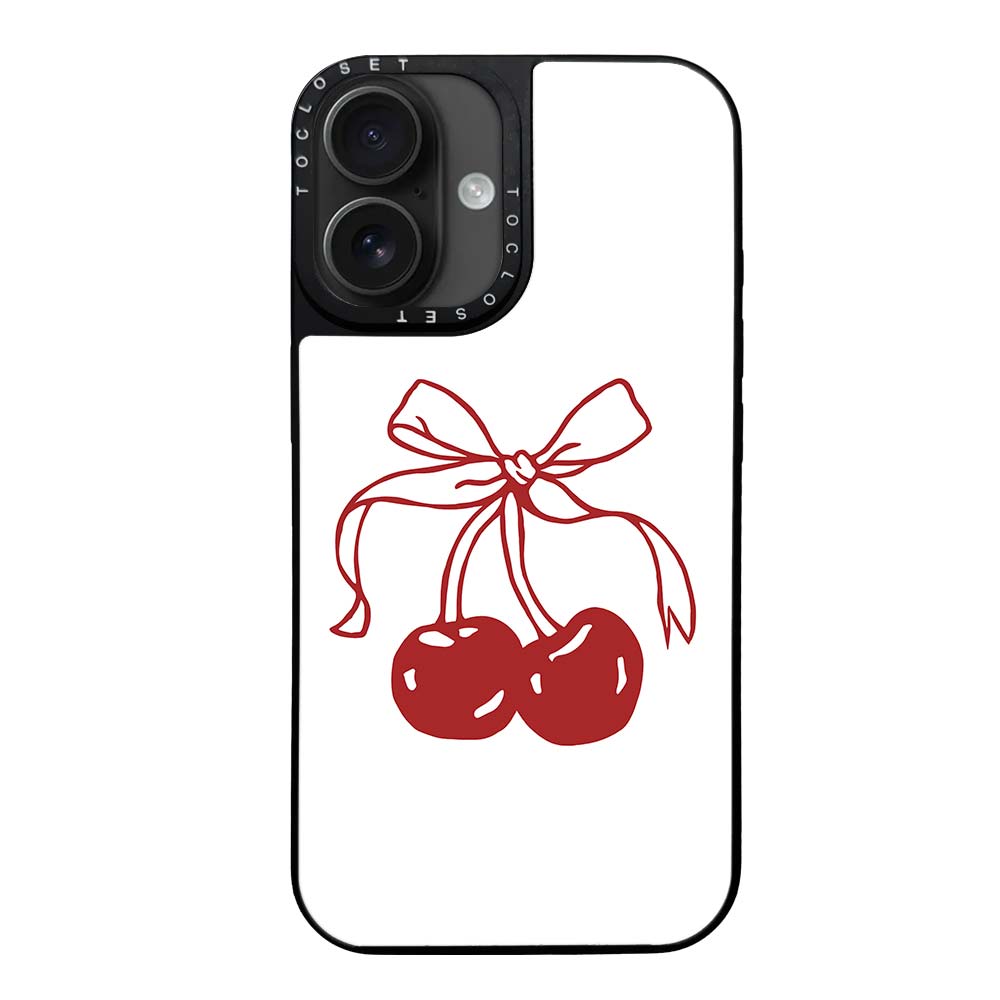 Cherry Designer iPhone 16 Plus Case Cover