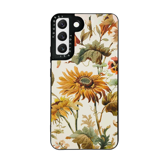 Sunflower Designer Samsung S22 Case Cover