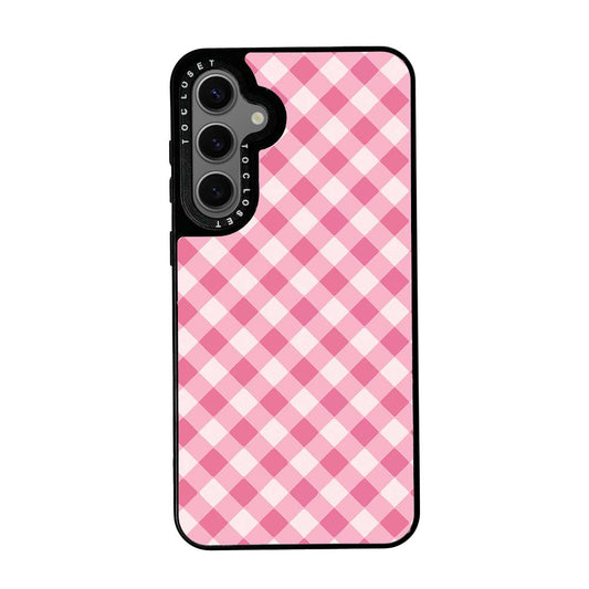 Gingham Designer Samsung S24 Plus Case Cover