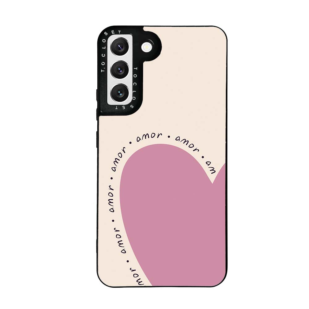 Amor Designer Samsung S22 Case Cover