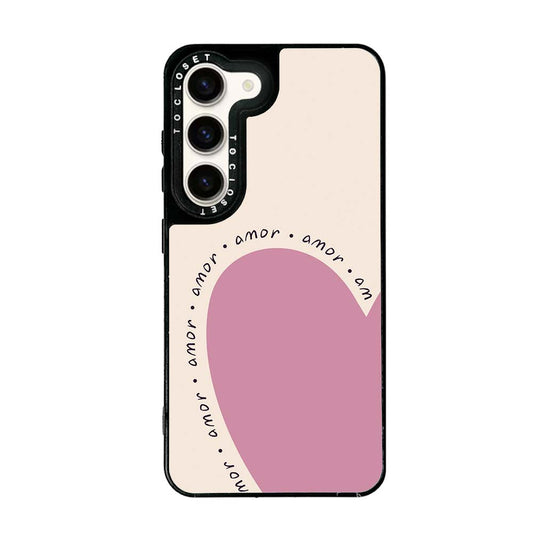 Amor Designer Samsung S23 Case Cover