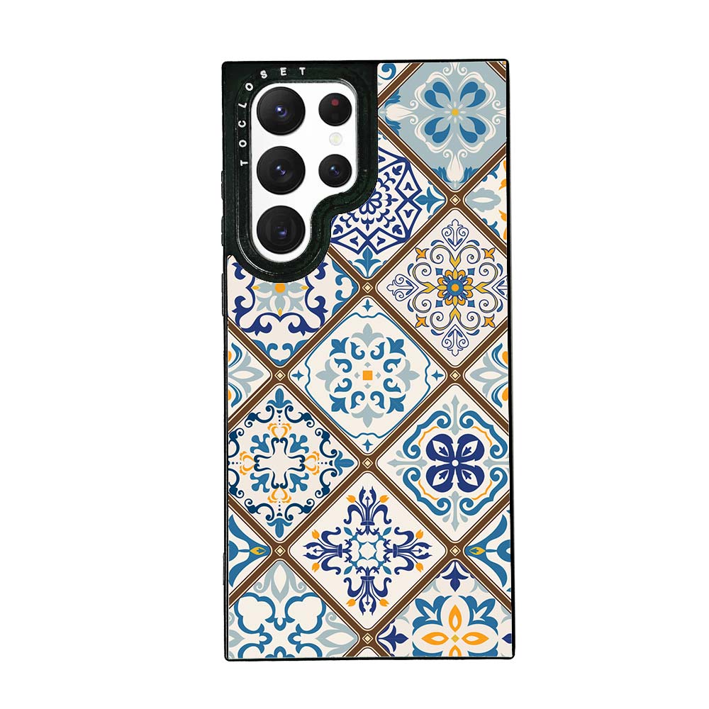 Talavera Tiles Designer Samsung S22 Ultra Case Cover