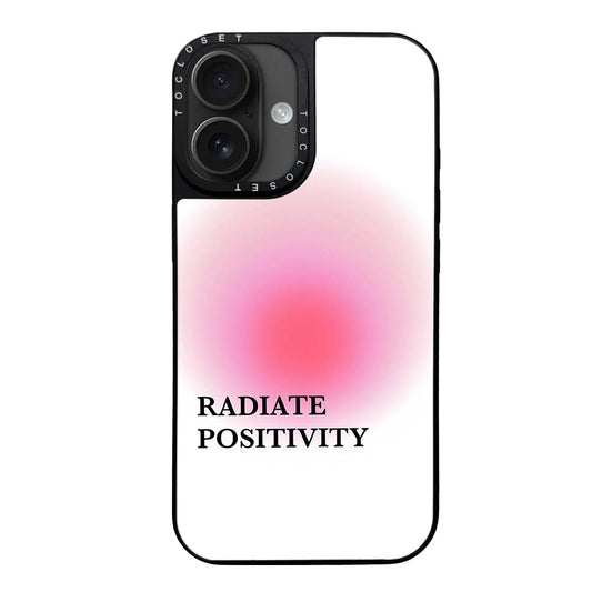 Radiate Positivity iPhone 16 Plus Case Cover