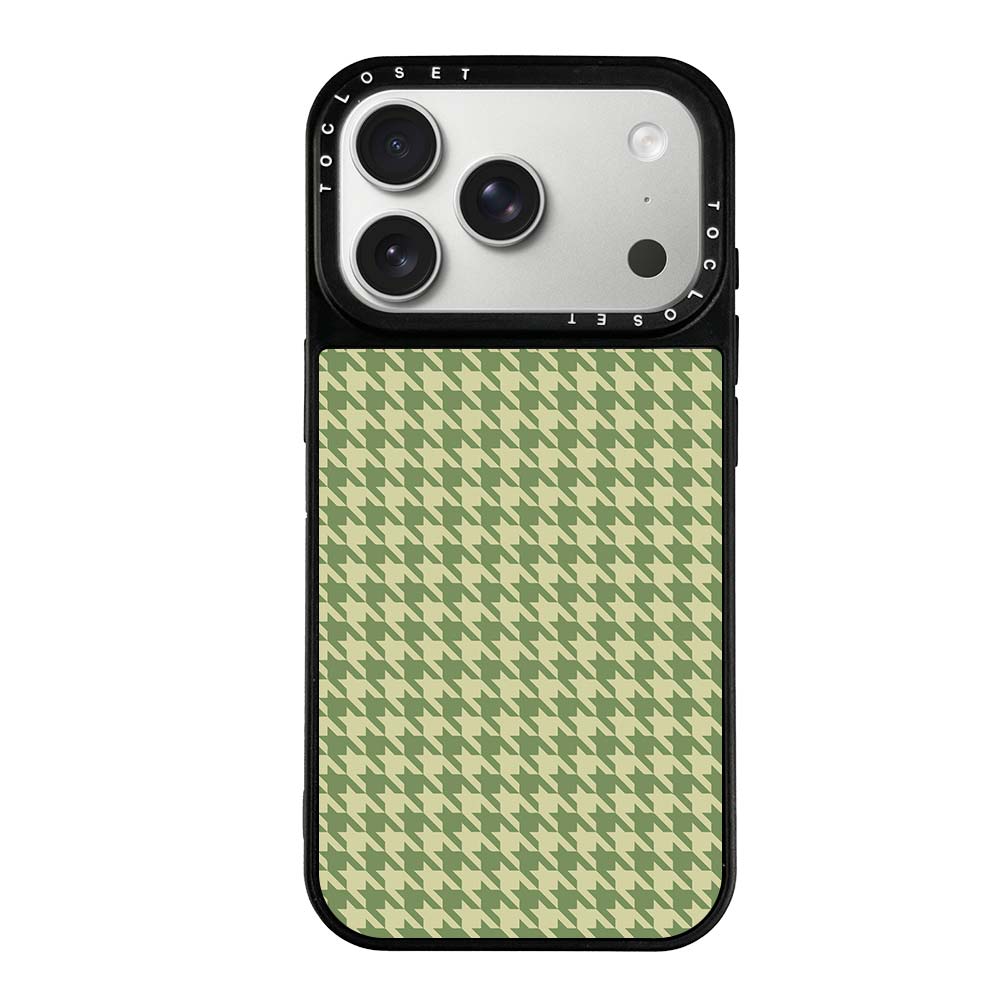 Houndstooth Designer iPhone 17 Pro Max Case Cover