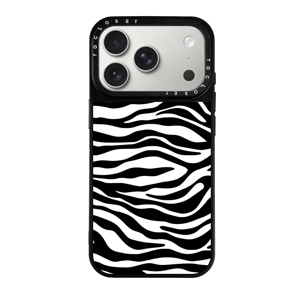Zebra Designer iPhone 17 Pro Case Cover