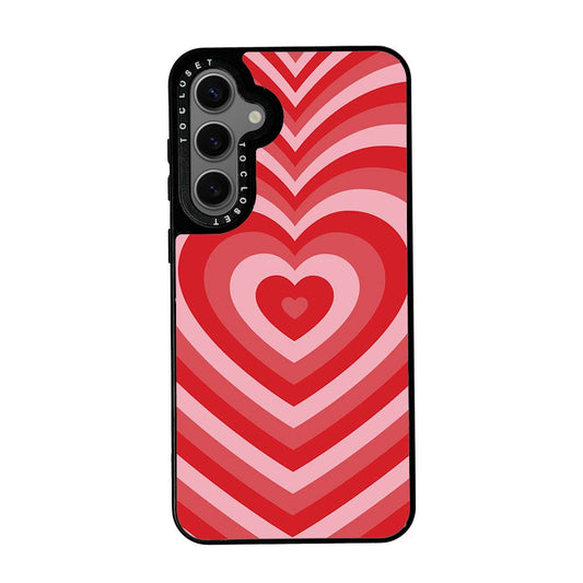 Red Hearts Designer Samsung S23 FE Case Cover