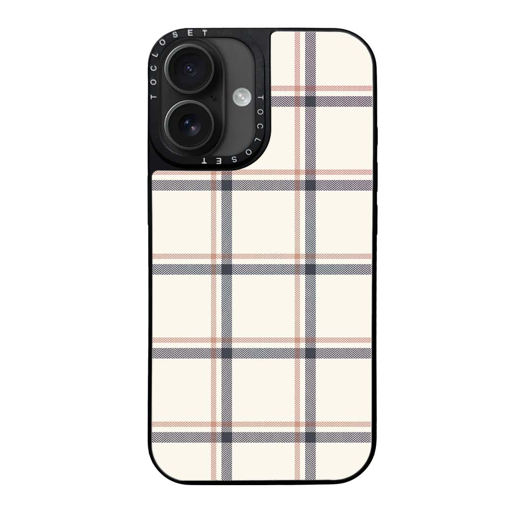 Plaid Designer iPhone 16 Case Cover