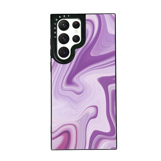 Purple Dreams Designer Samsung S22 Ultra Case Cover