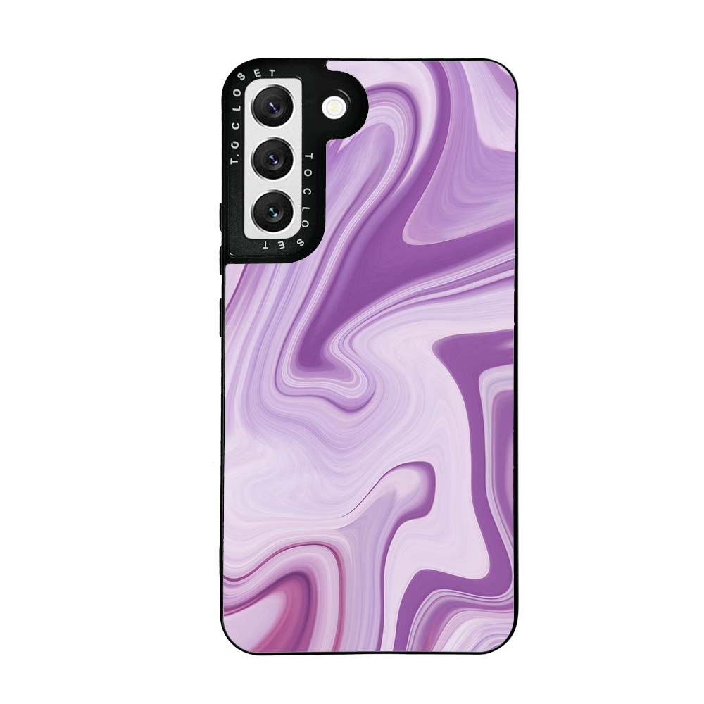 Purple Dreams Designer Samsung S22 Plus Case Cover