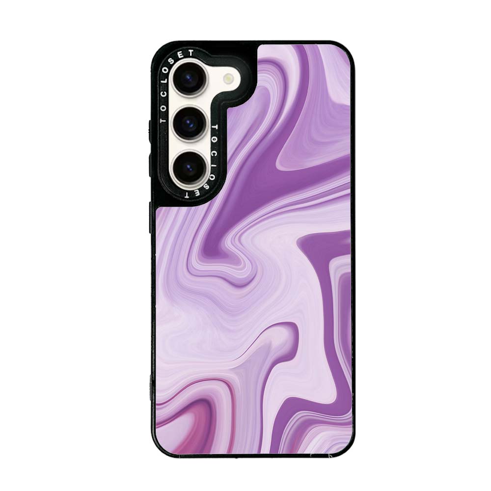 Purple Dreams Designer Samsung S23 Plus Case Cover