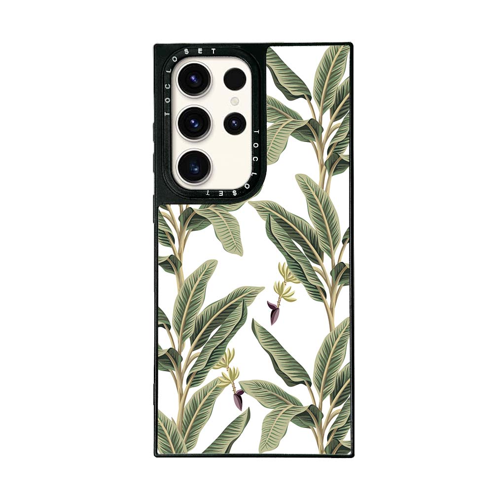 Tropical Leaf Designer Samsung S23 Ultra Case Cover