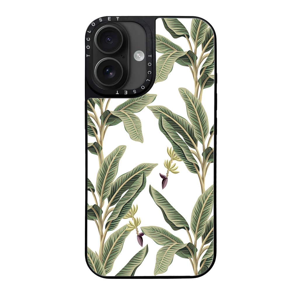 Tropical Leaf Designer iPhone 16 Plus Case Cover