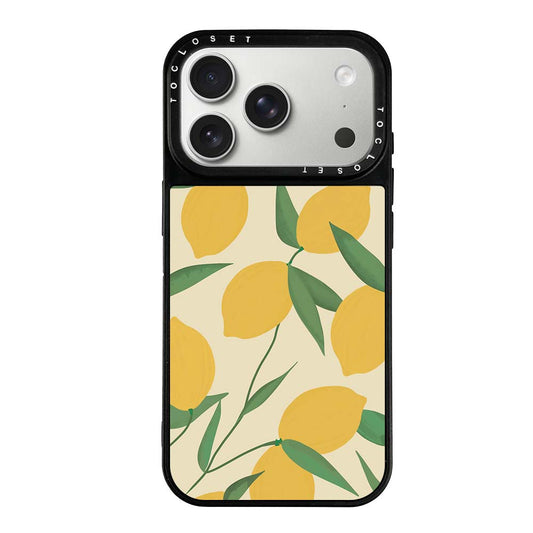 Zesty Lemon Designer iPhone 17 Pro Case Cover